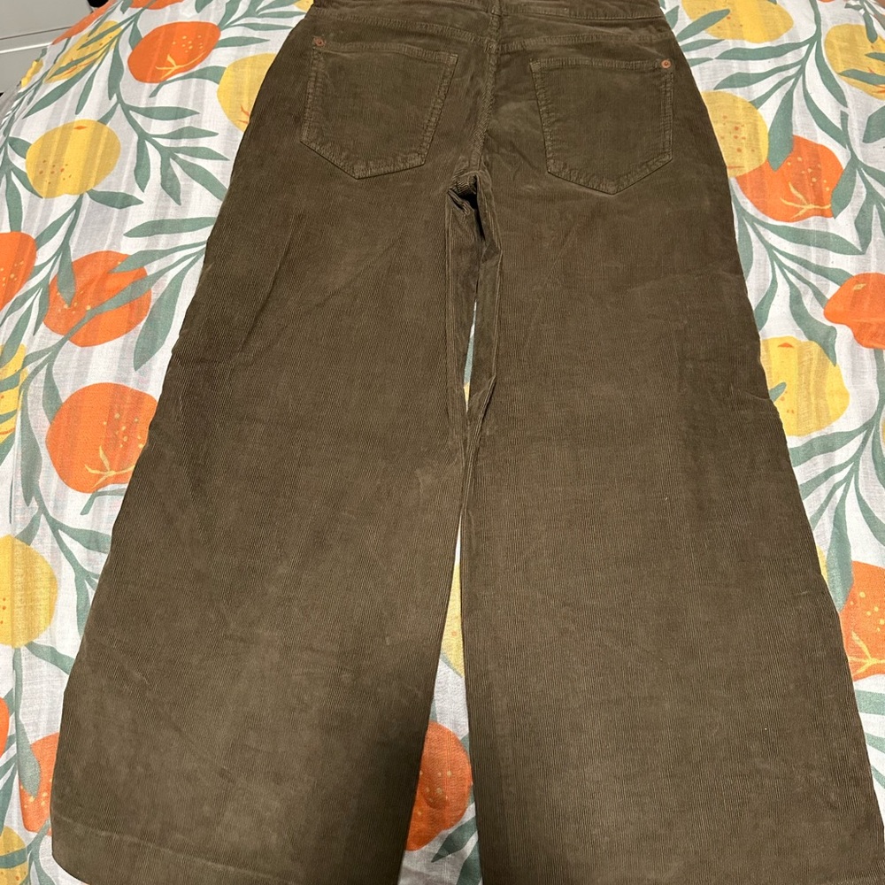 Pilcro and the Letterpress Brown Wide Leg Pants - Picture 2 of 6
